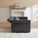Loveseat Sofa Bed, Pull - Out Couch Sleeper & 2 Pillows