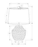 Modern Lighting, Table Lamp, Concrete - Cream