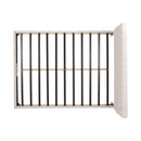 Cumulus - Fully Upholstered Fabric Queen Bed Set - Ivory