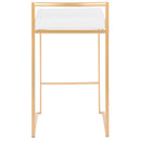 Fuji - Contemporary / Glam Design Counter Stool (Set of 2)