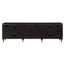 Diya - Console Cabinet - Forged Bronze & Espresso