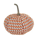 Pumpkin Ornament Decor For Holiday Harvest Festival Fall Festival & Thanksgiving (Set of 2) - Orange Multi
