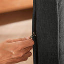 Convertible 5 In 1 Folding Chair Bed With Adjustable Backrest & Pillow Linen