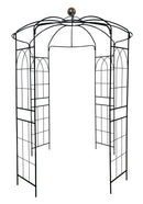 Metal Garden Arch Iron Garden Arbors Gazebo Dia High Birdcage Shape Pergola Pavilion For Wedding Ceremony