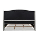 Carmen - Upholstered Wingback Panel Bed Frame