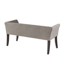 Elegant Design Bench Upholstery, Solid Wood Frame
