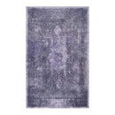 Maval - 8' X 10' Washable Area Rug - Anthracite