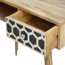 Inlay - Bone Writing Desk - Beige