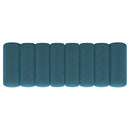 Modern Upholstered Tufted Accent Bench & Round Legs