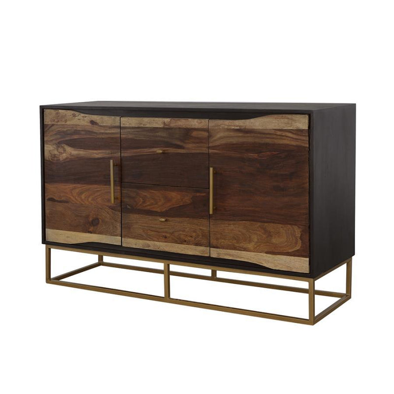 Zara - 2-Door Wood Accent Storage Cabinet