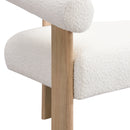 Modern Round Armrest Loveseat