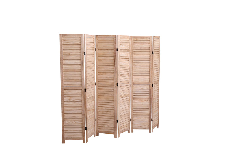 Panel Wooden Folding Room Divider