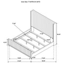 Natasha - Upholstered Bed