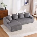 Combined 3 Seater Sofa With 4 Pillows