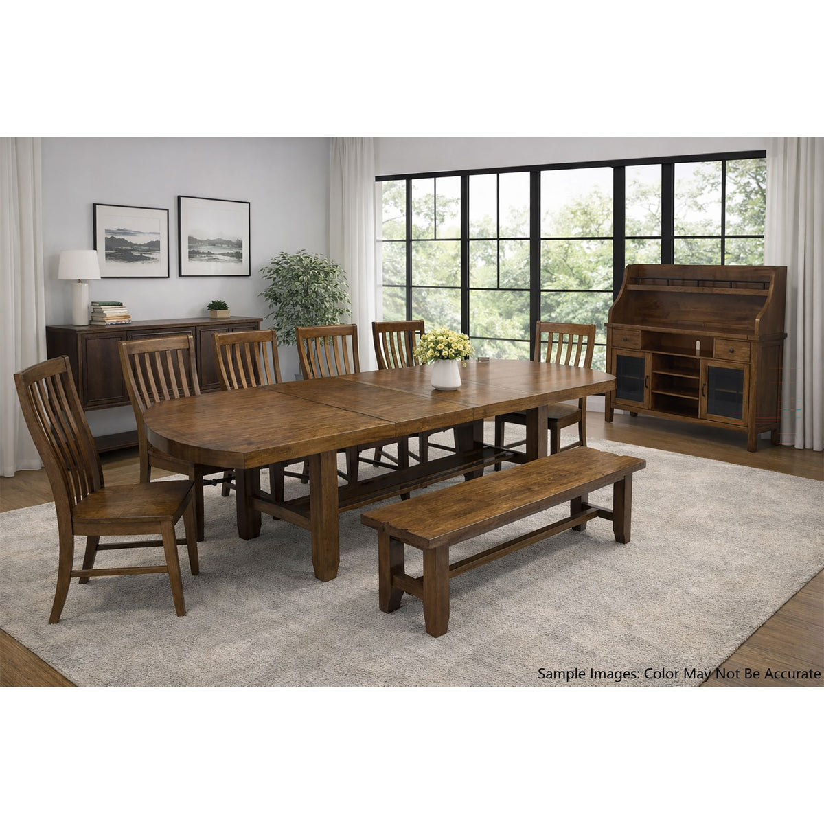 Gage Server in Dark Brown by Elements International