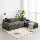 Cloud Sectional Sofa Upholstered Couch Free Combined Sofa