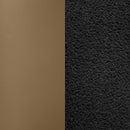 Edson - 5 Piece Rectangular Glass Top Dining Table Set - Bronze