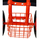 Rolling Garden Scooter Cart Seat With Wheels, 360 Swivel, Tool Tray