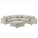 Cassandra - Modular 6 Piece Sectional - Beige
