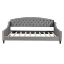 Modern Luxury Tufted Button Daybed, Full, Gray (Old SKU: SM001009AAE)