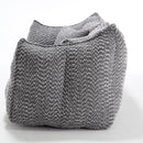 Comfortable Dual Beanbag Chair With High Resilience Foam Core For 2 People