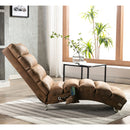 Massage Chaise Lounge Indoor With Remote Control, Ergonomic Electric Massage Lounger