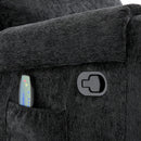 Manual Recliner Massage Chair With Swivel Rocker, 8 Massage Modes, Side Storage Pocket