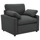 Collins - Upholstered Power Recliner Chair