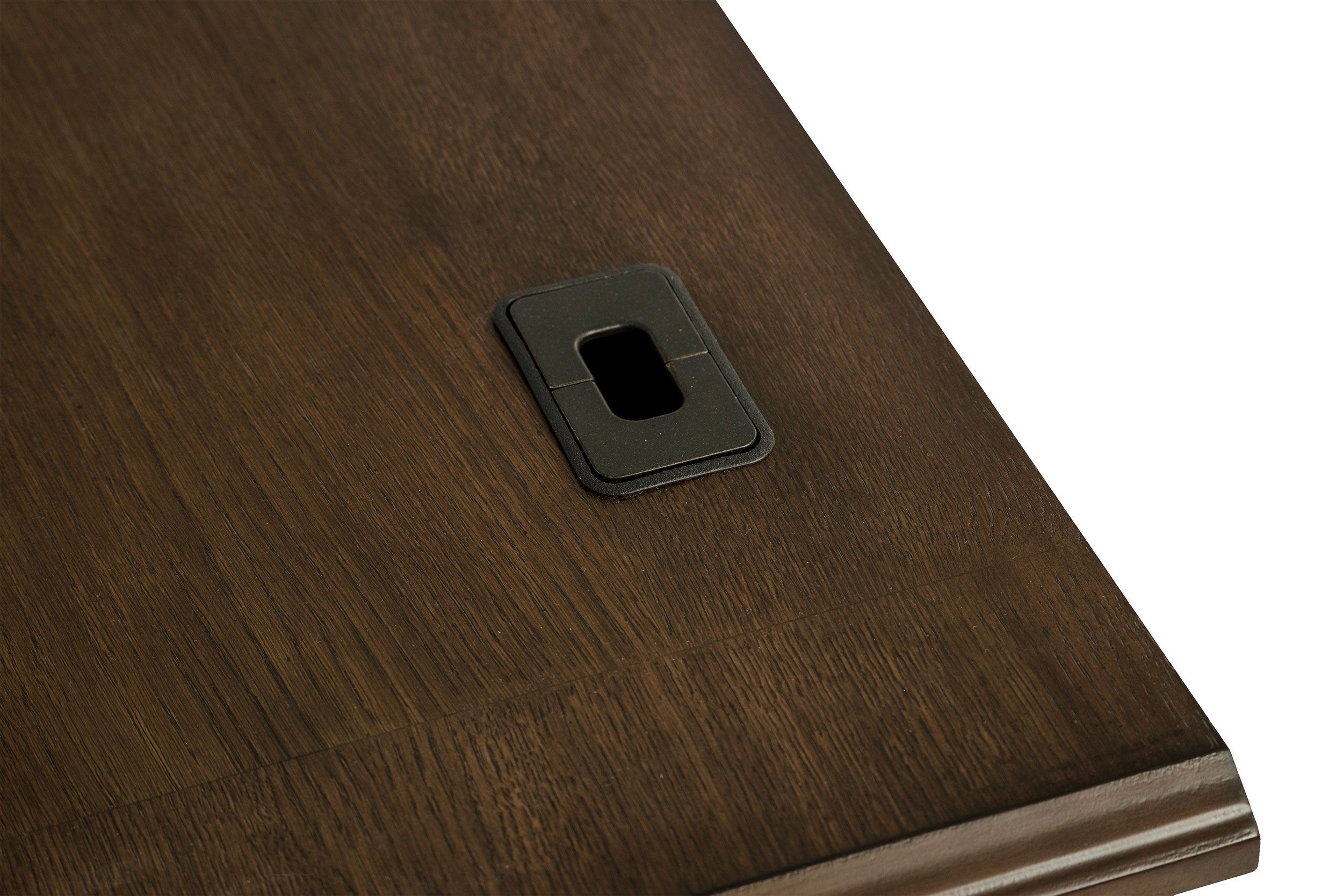 Hartshill 66-inch 5-drawer Credenza Office Desk Burnish Oak — view 15