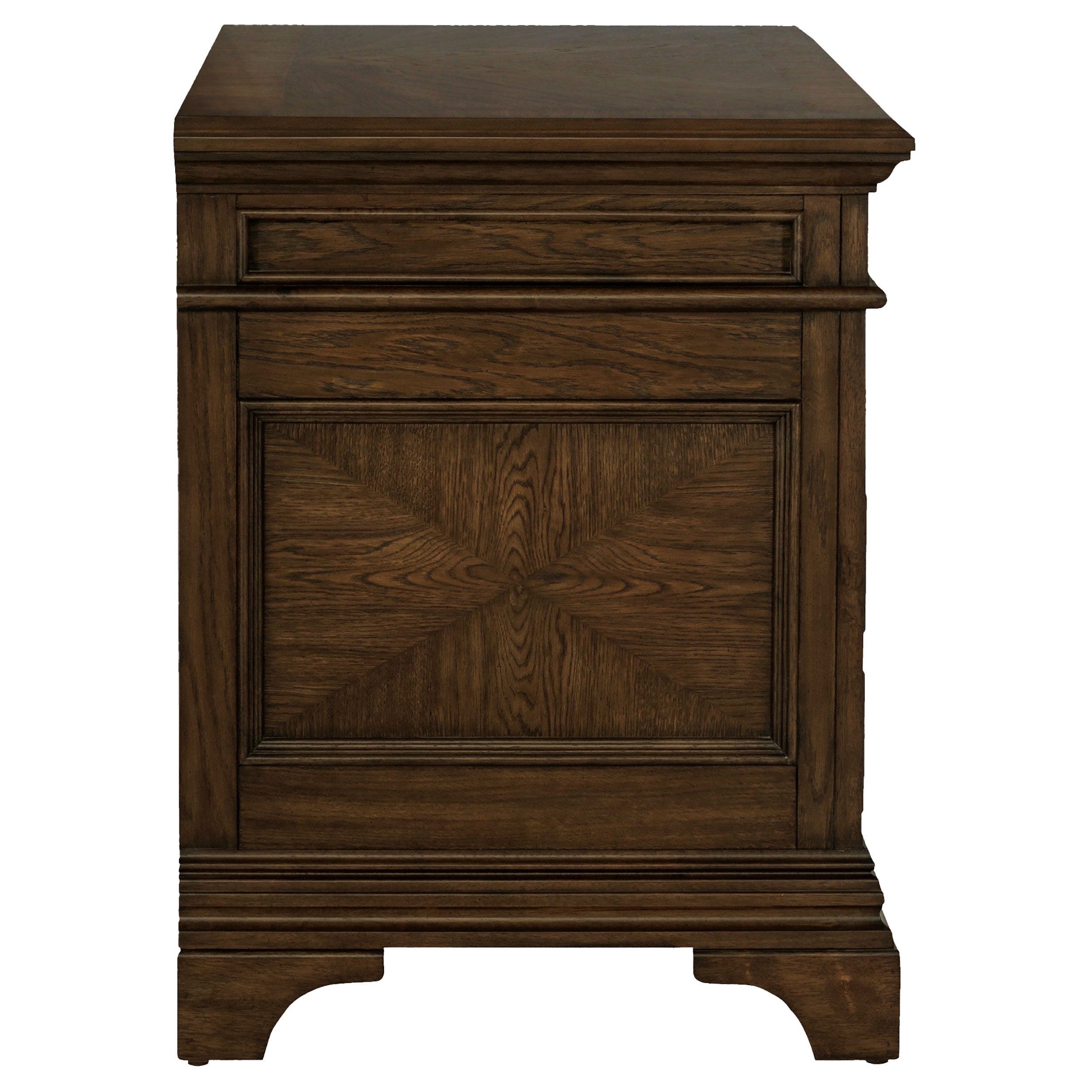 Hartshill 5-drawer Home Office File Cabinet Burnished Oak — view 8