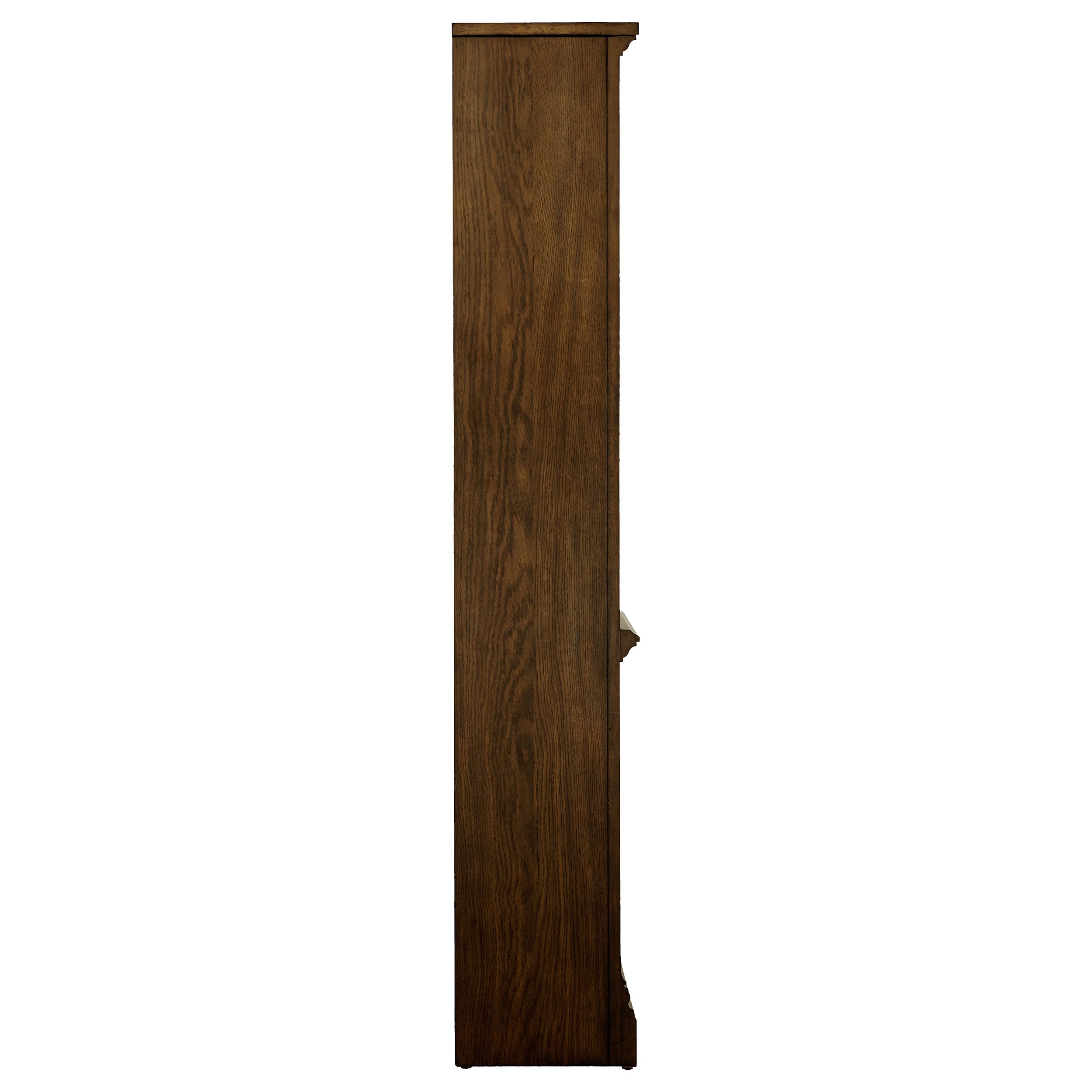 Hartshill 78-inch 5-shelf Bookcase Burnished Oak — view 7