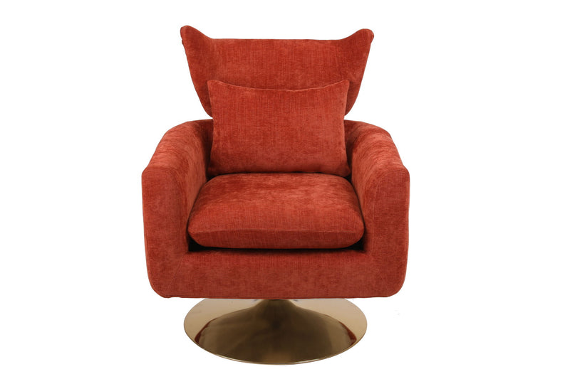 Classic Mid-Century 360-Degree Swivel Accent Chair