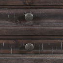 Morrison - Nightstand With Led Light - Smokey Walnut