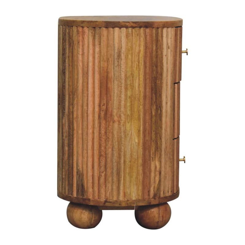 Soba - Ball Drawer Bedside Table