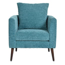 Modern Accent Upholstered Armchair With Pillow