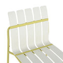 4 Piece Set Of Modern Color Block Designed Single Chairs