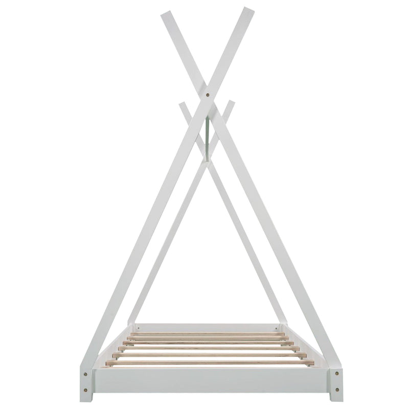 House Platform Bed With Triangle Structure