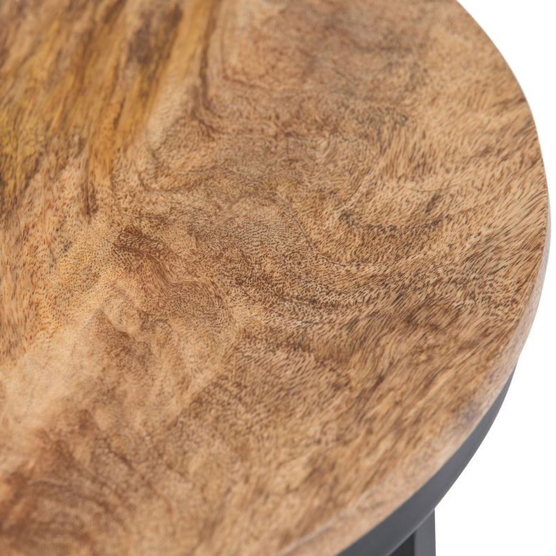 Jenna - Handcrafted Round Side Table