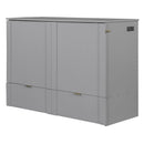 Murphy Bed With Drawer And A Set Of Sockets & USB Ports, Pulley Structure Design