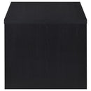 Knapp - Engineered Wood Square Side End Table - Black