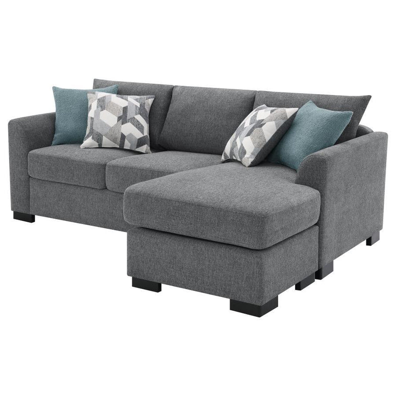 Storey - Upholstered Sleeper Sectional Chaise Sofa