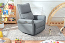 270° Power Swivel Rocker Glider Recliner Chair With USB Ports