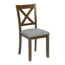 6 Pieces Kitchen Dining Set, Rectangular Wooden Dining Table With 4 Chairs And A Bench