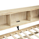 Daybed With Trundle, Storage Cabinets, USB Ports