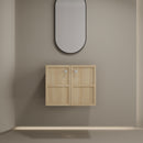 Modern Wall Mounted Bathroom Vanity With Soft Closing Doors