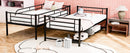 Metal Bunk Bed & Shelf And Guardrails