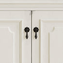 Vintage Bathroom Vanity With Sink, Rustic Cabinet With Soft Close Doors