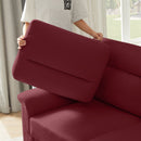 3 Seater Elegant Stationary Sofa