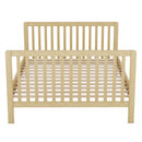 Convertible Crib/Full Size Bed with Changing Table, Natural
