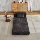 Convertible Floor Sofa Bed With Fixed Shape Frame For Living Room